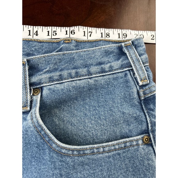 Carhartt Relaxed Fit Jeans Denim Medium Wash Men’s Rugged Straight Leg 40x34 - Picture 4 of 7